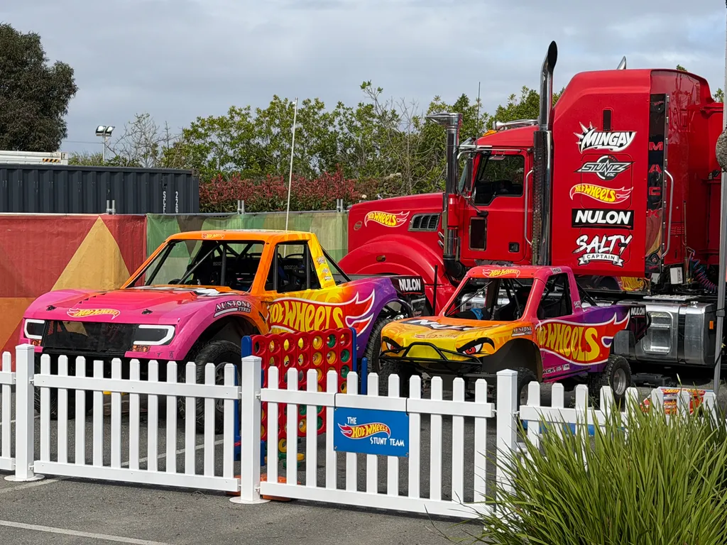 Hot Wheels at the Royal Adelaide Show