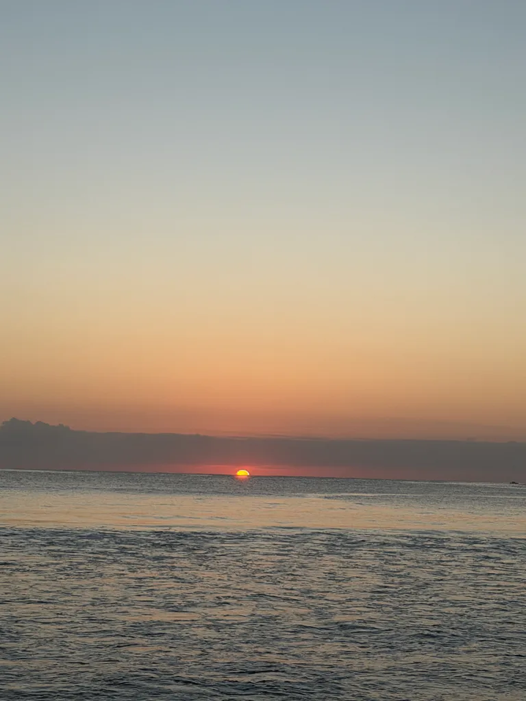sunrise at Manly beach