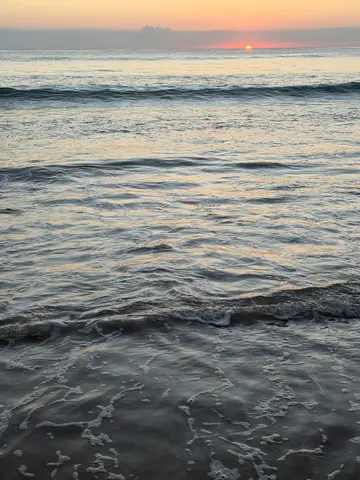 sunrise at Manly beach