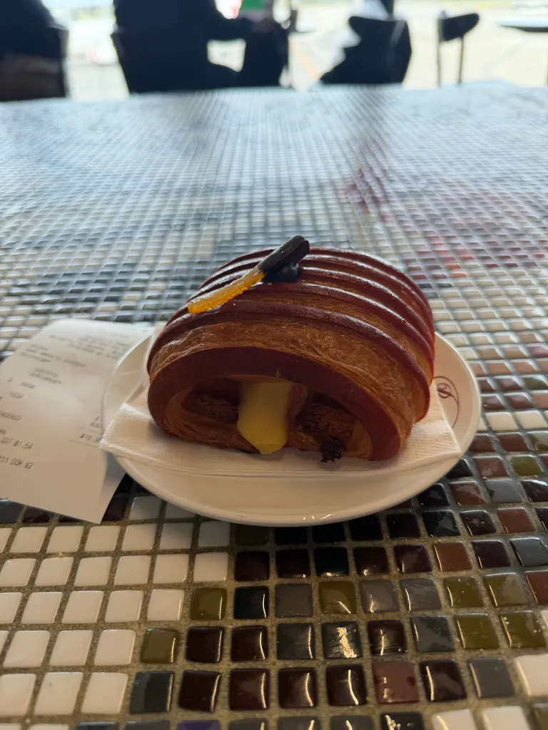 orange croissant