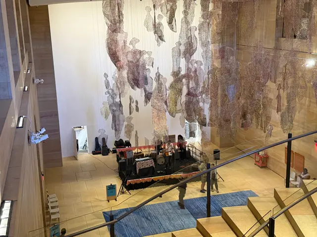 the atrium at PMA