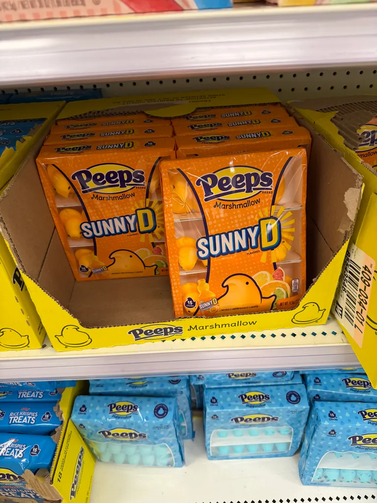 Sunny D peeps