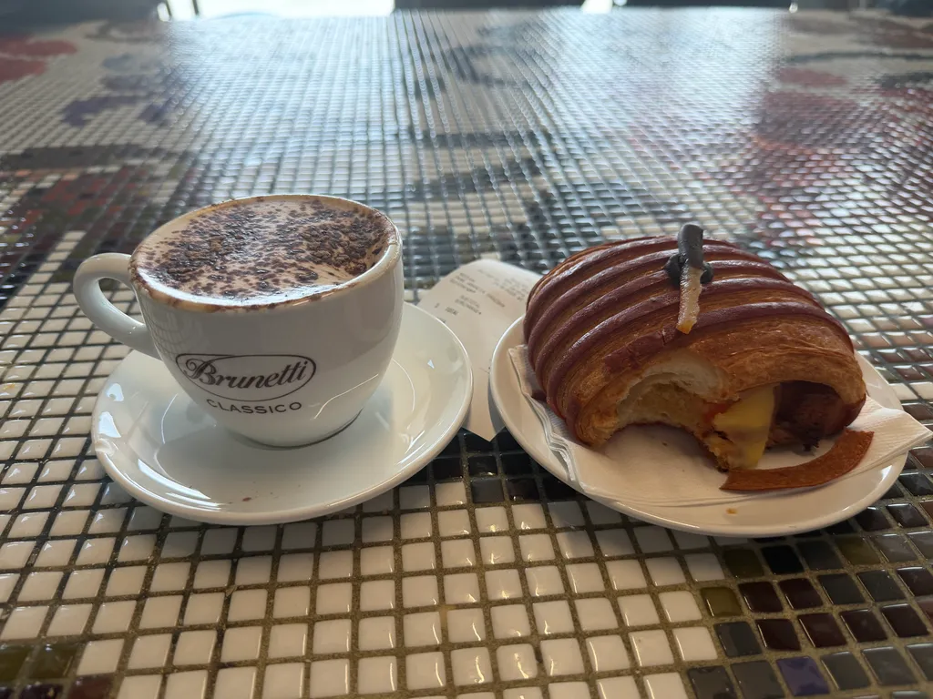 mocha and orange
