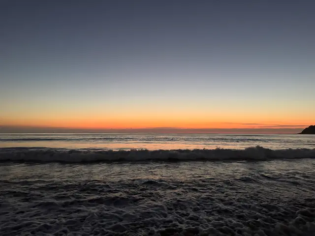sunrise at Manly beach