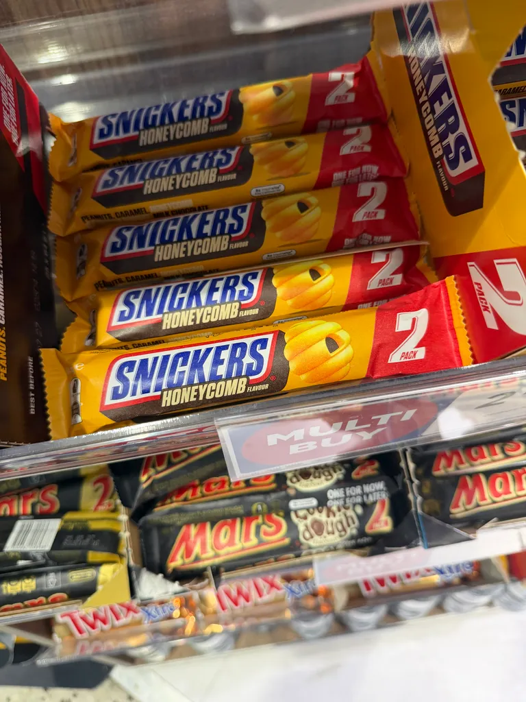 honeycomb snickers