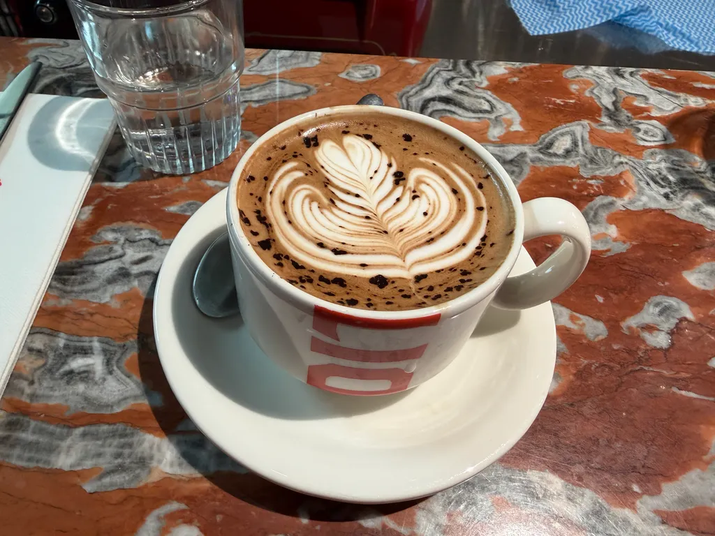 mocha at Bottega Bandito