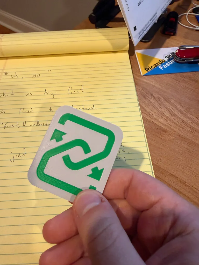 3-d printed JMAP logo