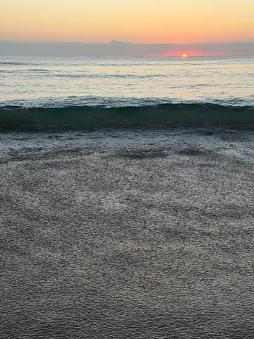 sunrise at Manly beach