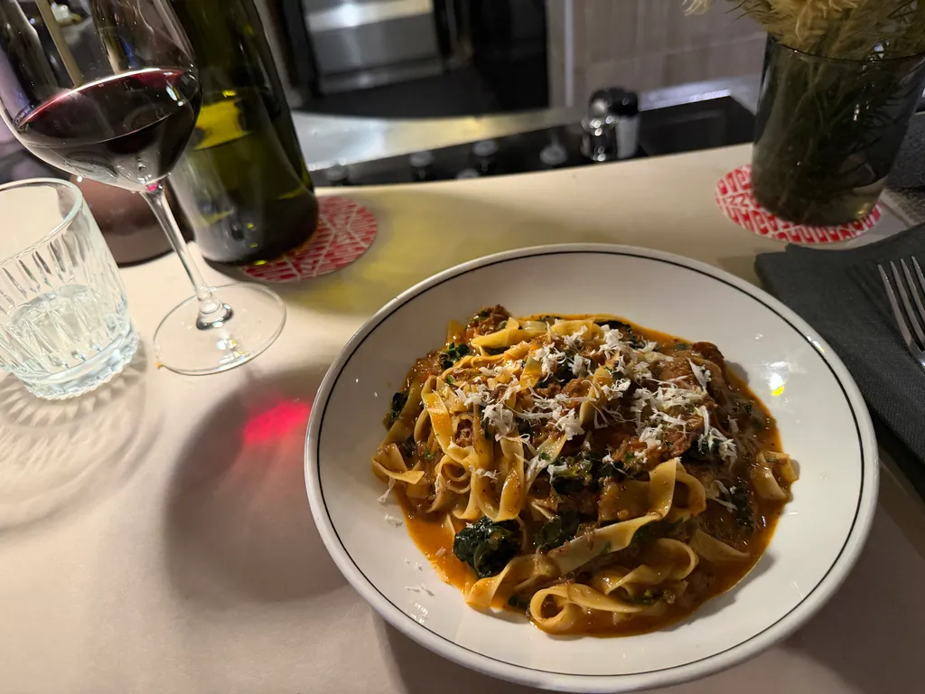 early dinner at Ragazzi