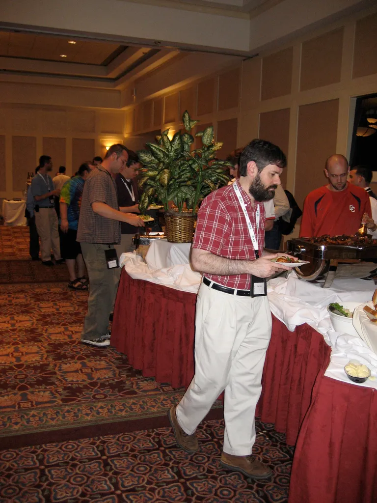 the buffet