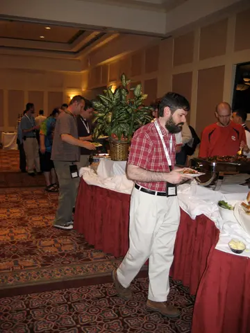 the buffet