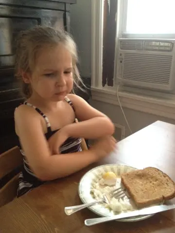 suspicious of the yolk