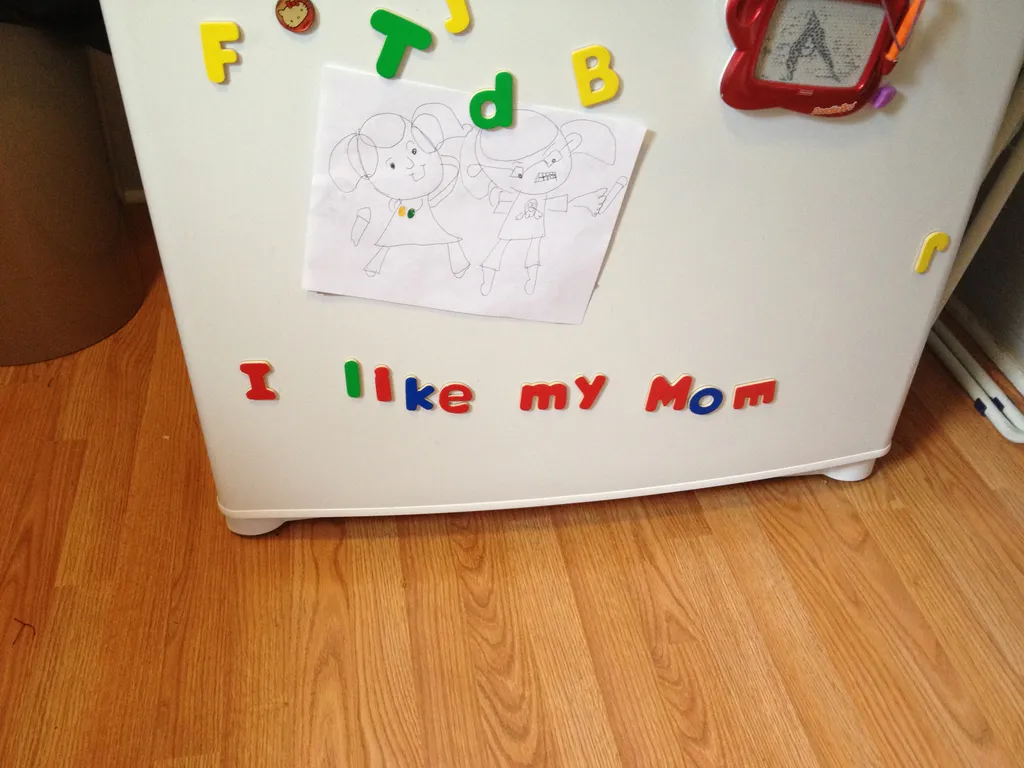 "I like my mom"