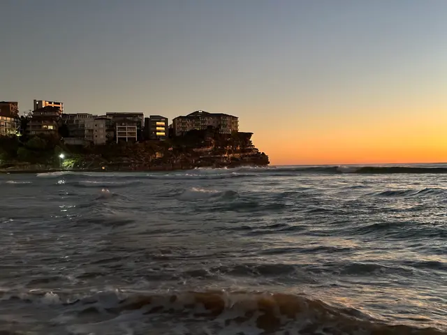 Manly beach sunrise