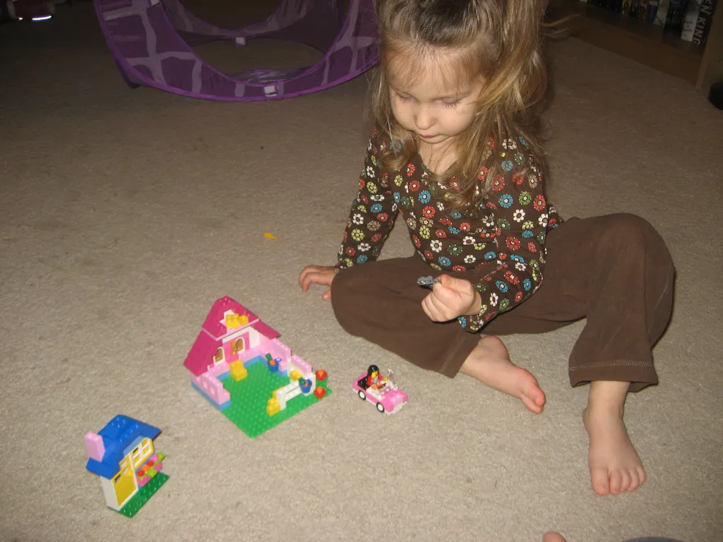 Pink Legos!