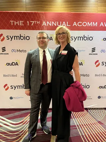 we won an award!
