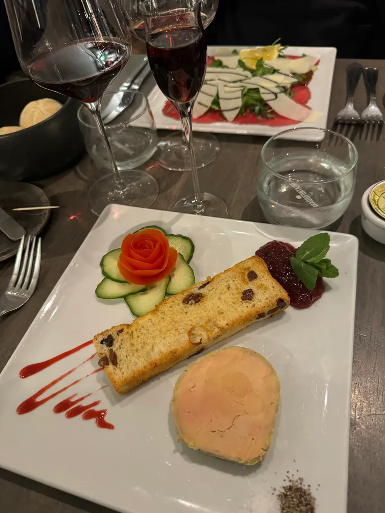 dinner at Le Marmiton
