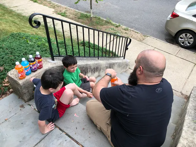 the nephews get a taste of A-Treat