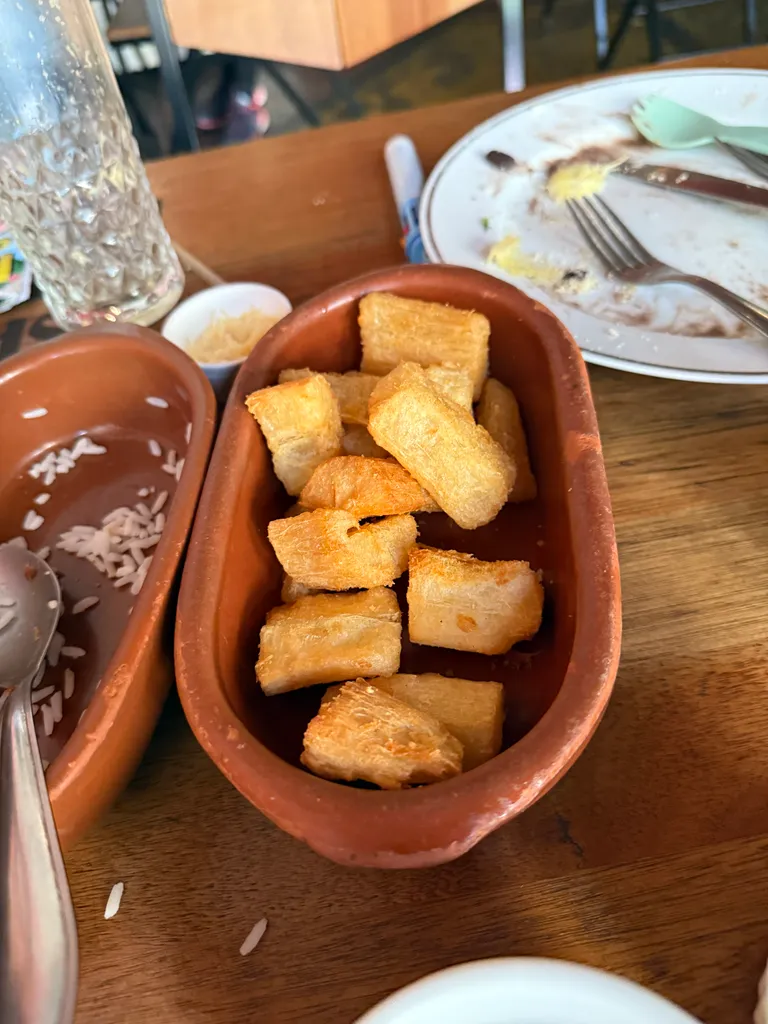 getting feijoada in Santa Teresa in Rio