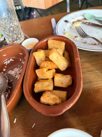 getting feijoada in Santa Teresa in Rio