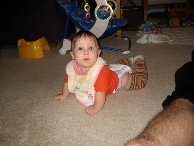 stop watching me crawl!