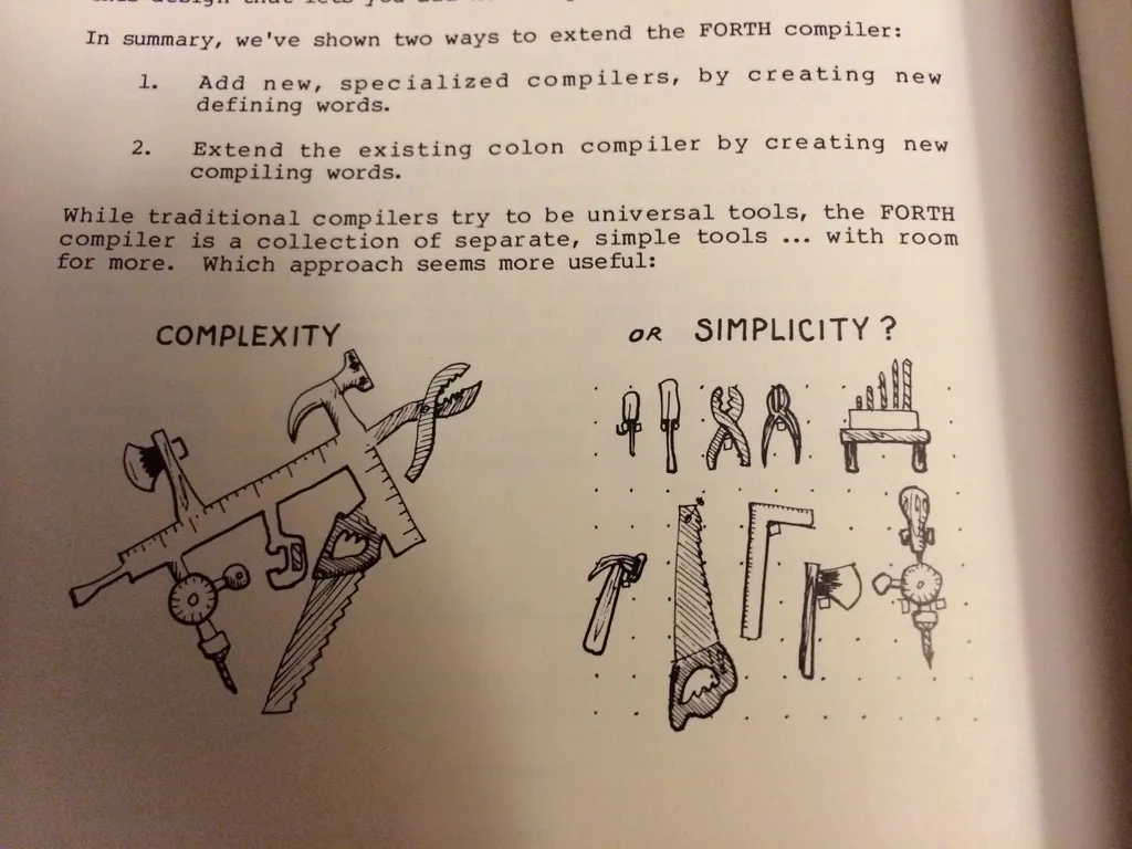perl, or forth?
