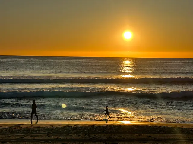 Manly beach sunrise
