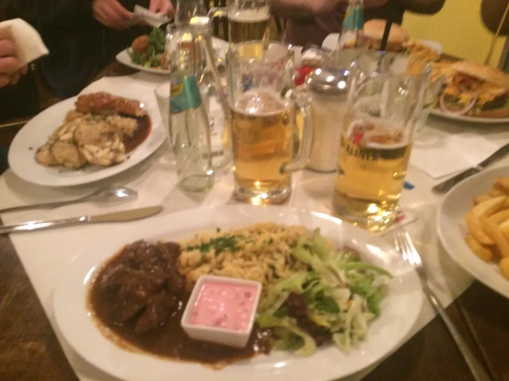 I ate spätzle!
