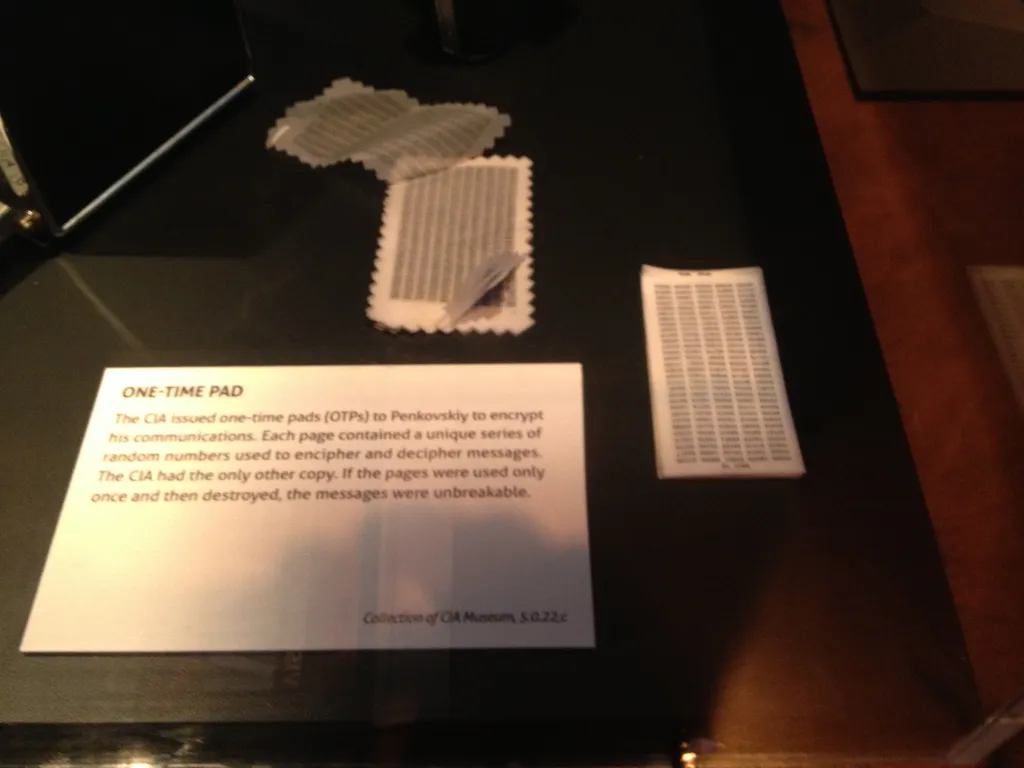 one time pad