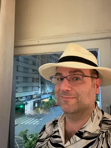 finally arrived at my apartment in Rio