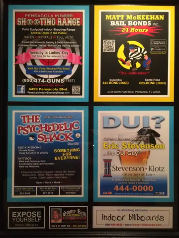 Florida bar bathroom ads