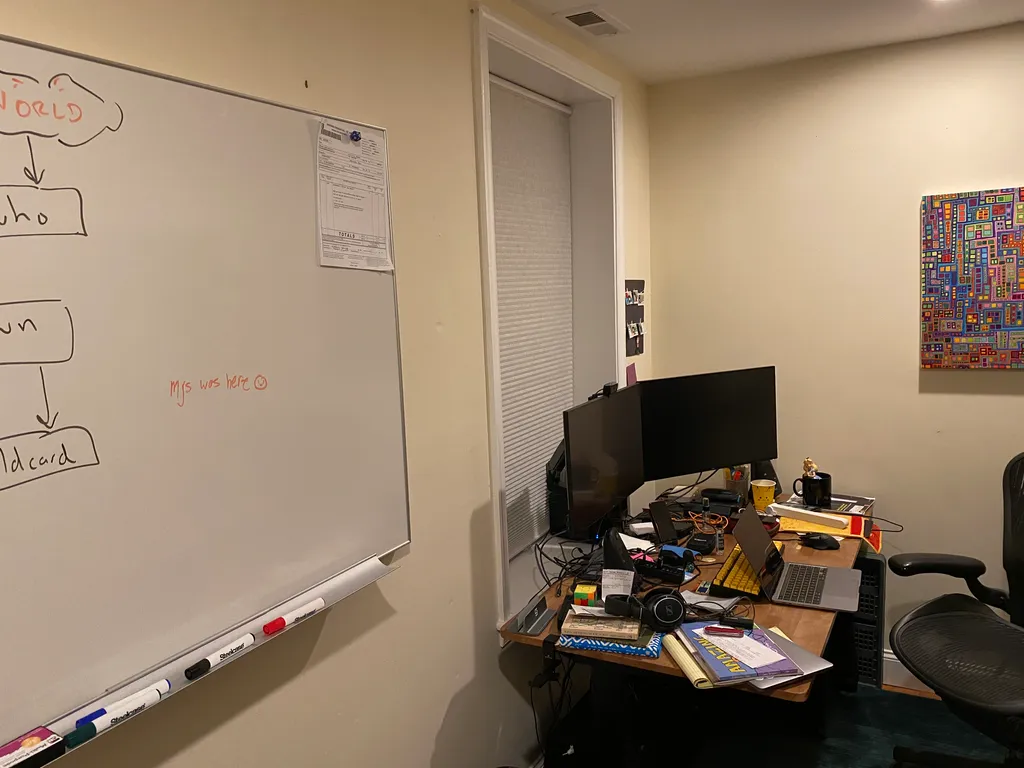 my new whiteboard
