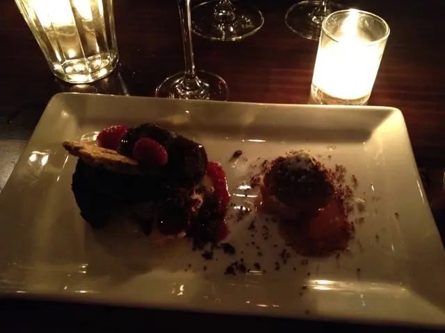 dinner at le pigeon: course 7