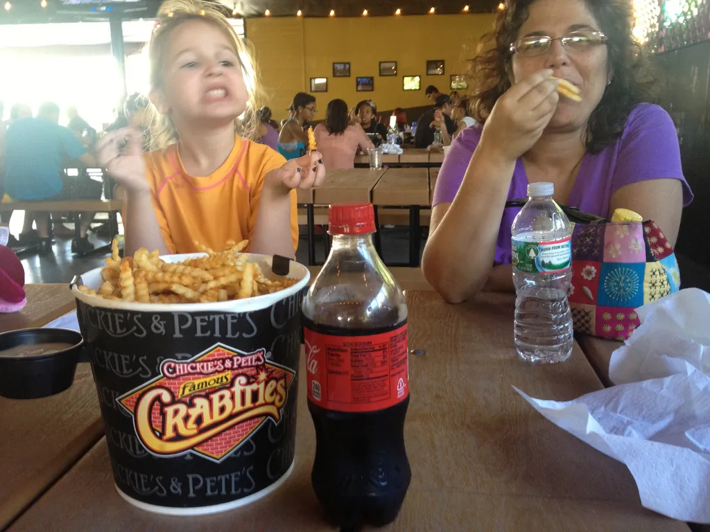 crab fries at Dorney