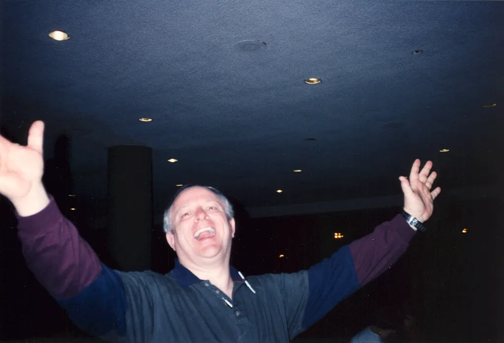 london band trip, 1994: Mr. Burkhardt
