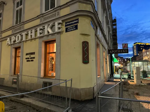a pharmacy, looking old school