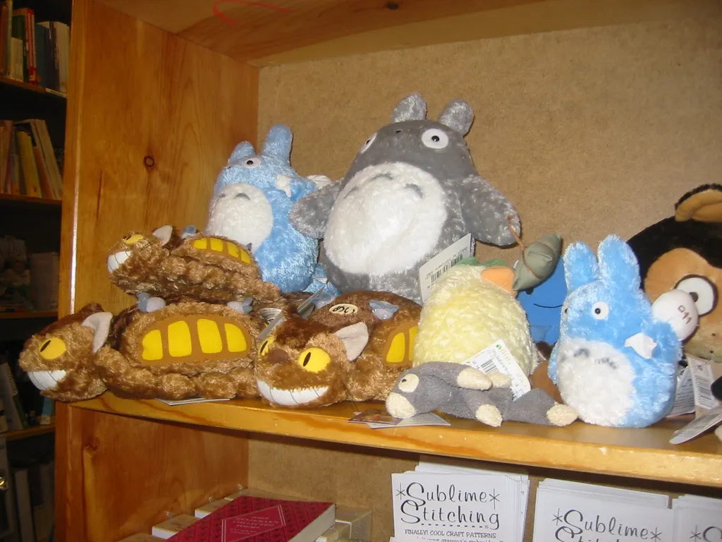 plush totoro at powell's