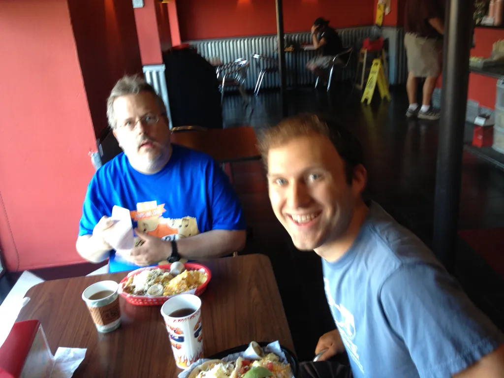 Tom and Walt at Torchy's