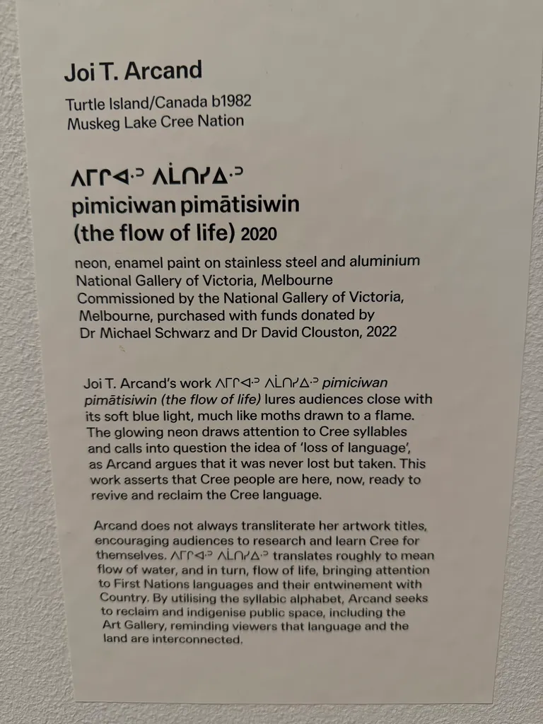 visiting Gallery NSW