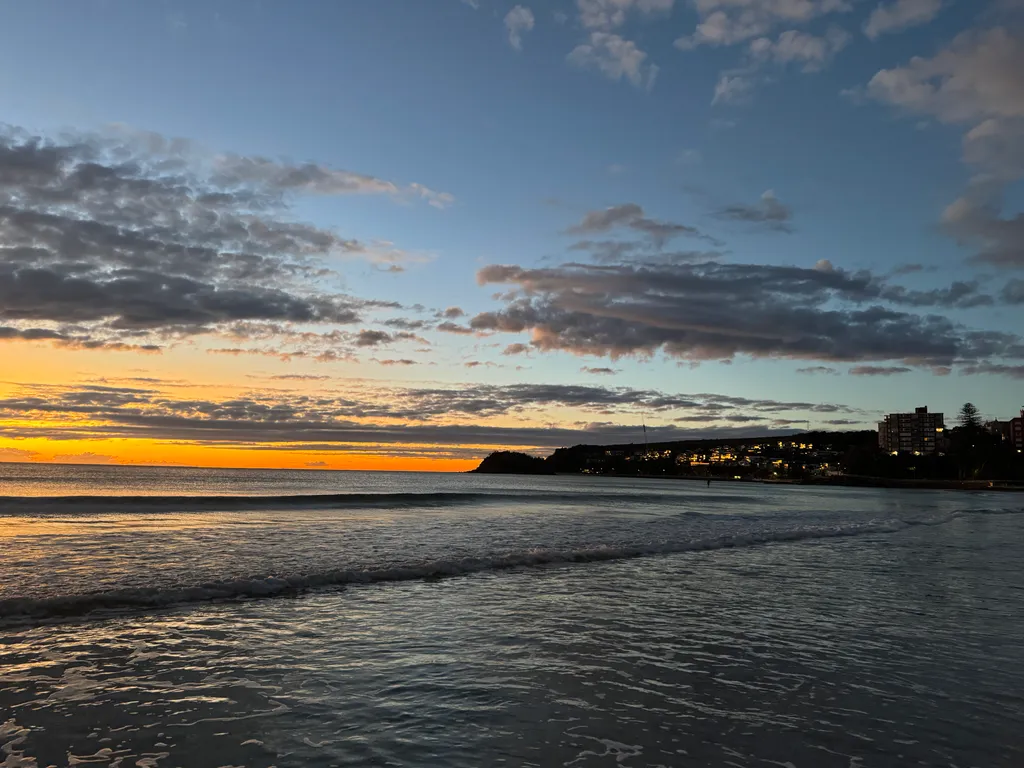 Manly Beach sunrise