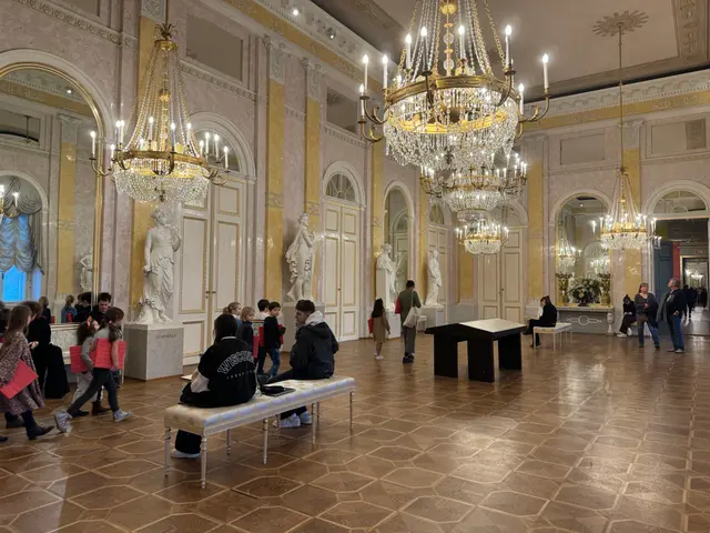 at the Albertina, in the state rooms