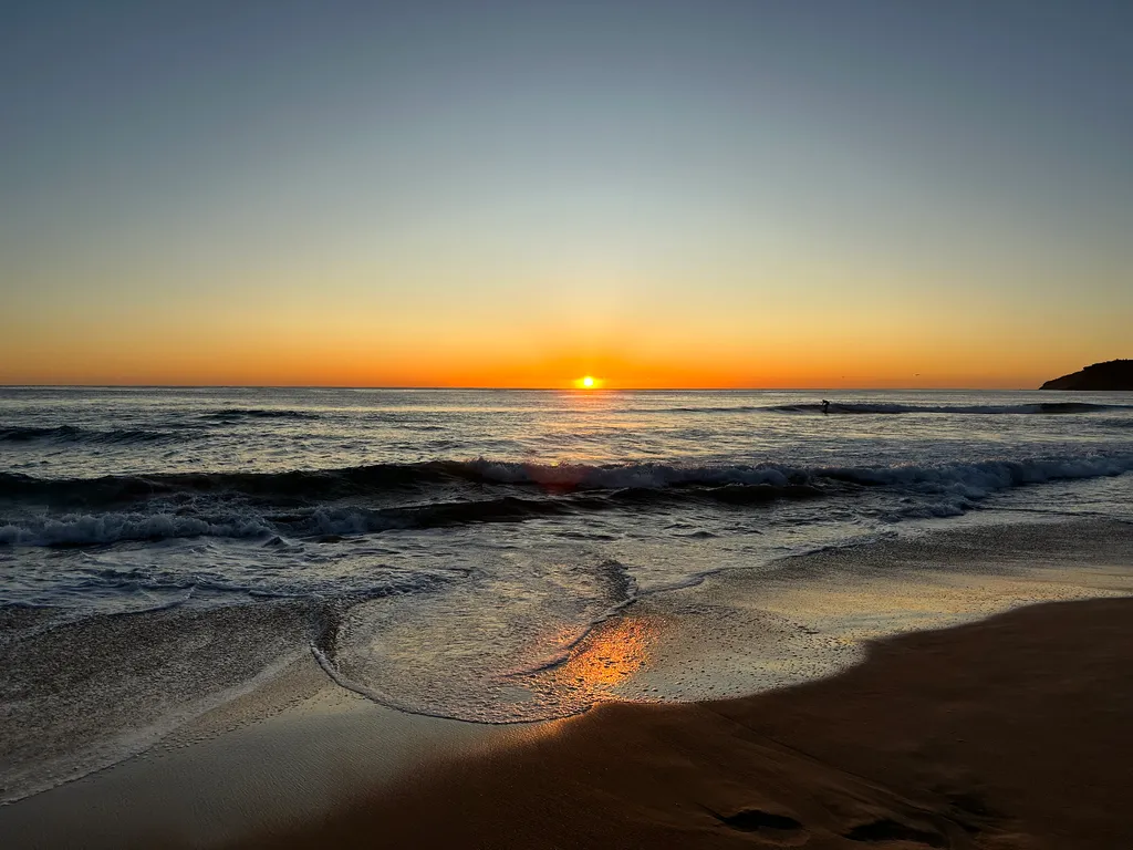 Manly beach sunrise