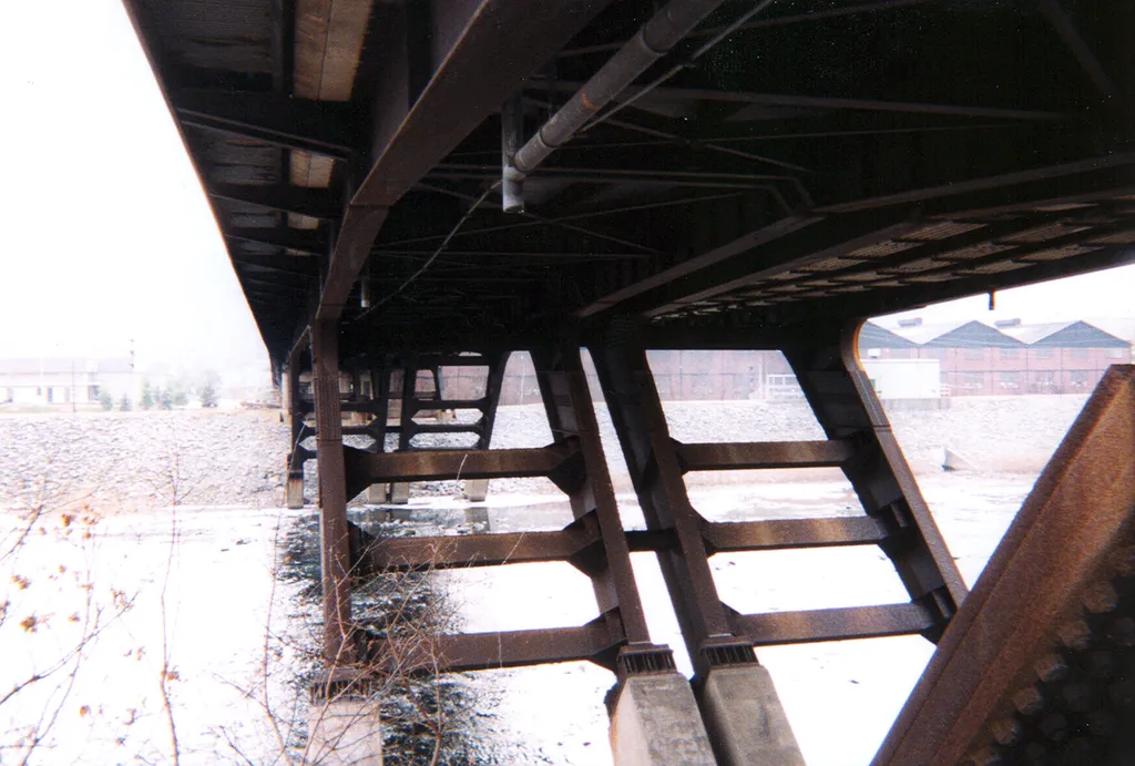 the towpath, under the fahy