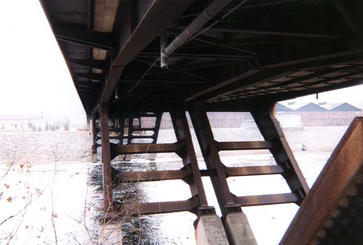 the towpath, under the fahy