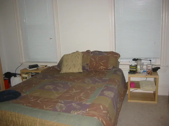 bedroom, from the east