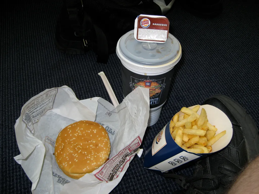 airport lunch