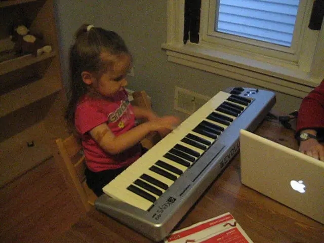 martha plays the piano