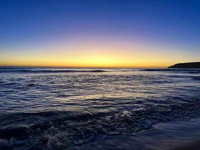 Manly beach sunrise