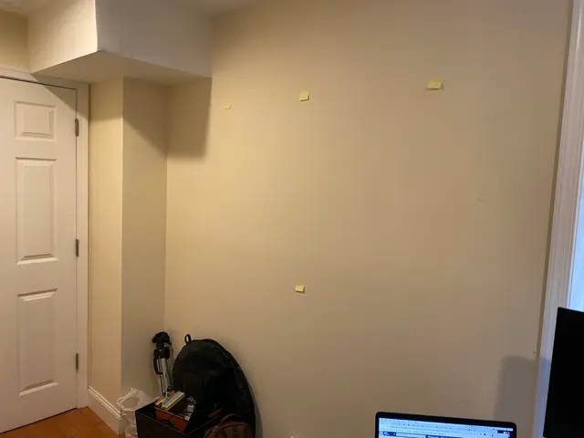 here's where the whiteboard goes