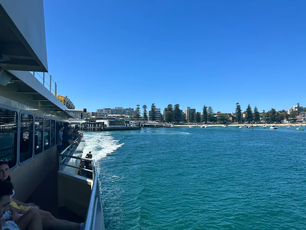 ferry back to Circular Quay